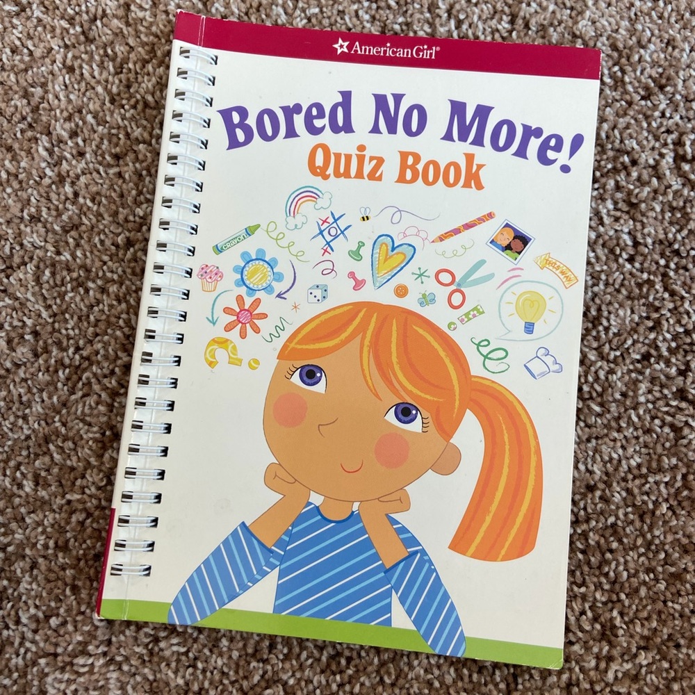 American Girl - Bored No More! Quiz Book